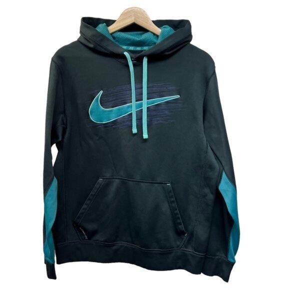Nike Therma-Fit Teal Hoodie - Picture 2 of 8